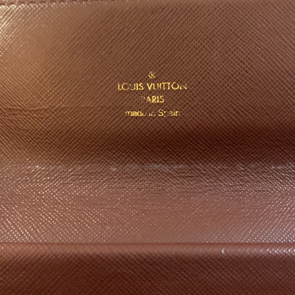 RED LOUIS VUITTON MINI LIN - CHAIN SOLD SEPARATELY - Picture 3 of 8